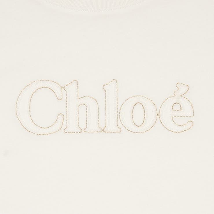 クロエTシャツカットソー子供服ホワイトガールズCHLOEC20110117
