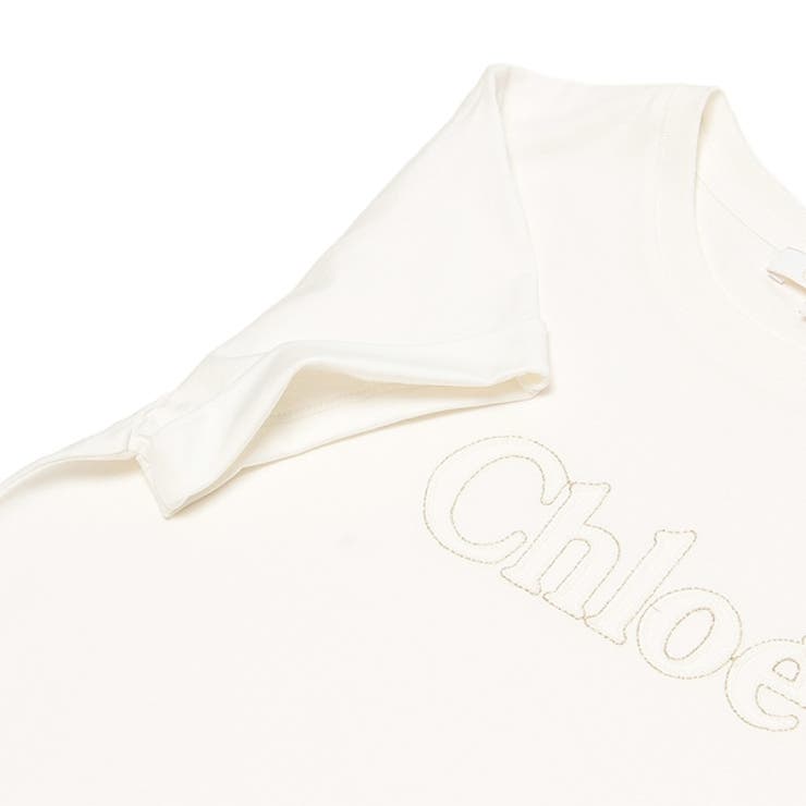 クロエTシャツカットソー子供服ホワイトガールズCHLOEC20110117