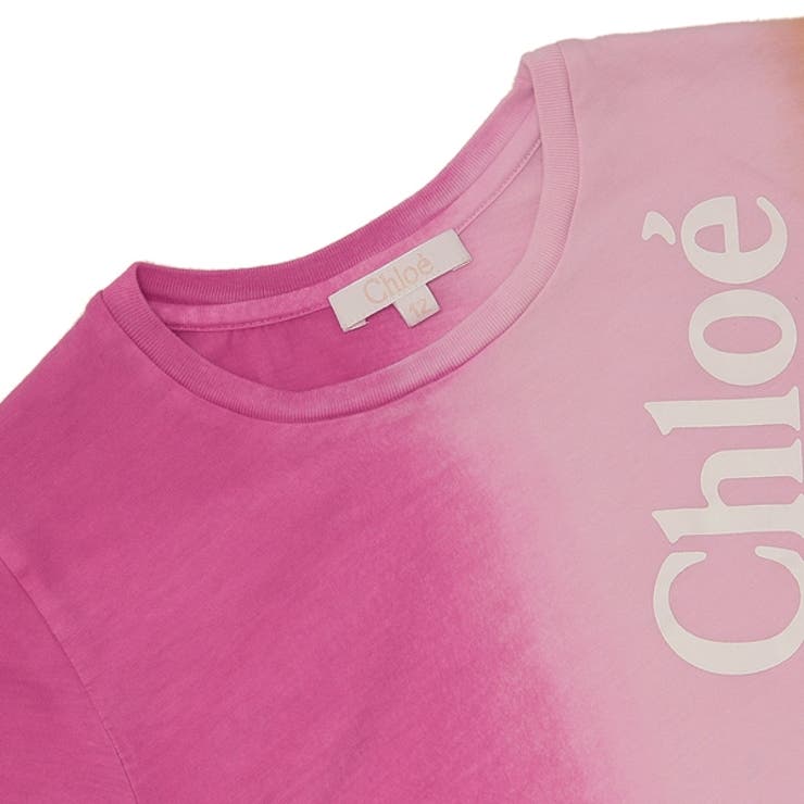クロエTシャツカットソー子供服ピンクガールズCHLOEC20113S05