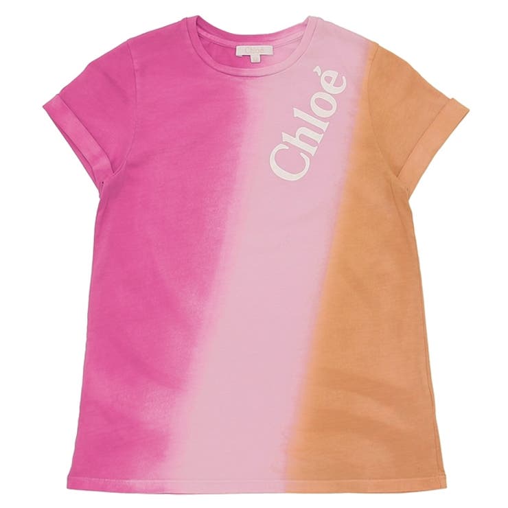 クロエTシャツカットソー子供服ピンクガールズCHLOEC20113S05