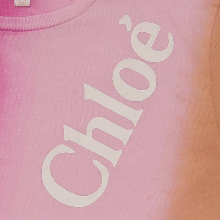 クロエTシャツカットソー子供服ピンクガールズCHLOEC20113S05