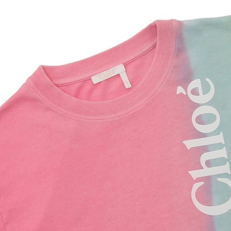 クロエTシャツカットソーリサイクルオーガニックコットンピンクマルチカラーレディースCHLOECHC23AJH011816ZA6ZA