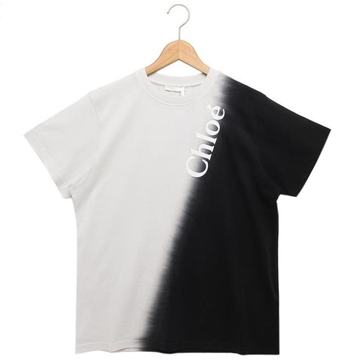 クロエTシャツカットソーリサイクルオーガニックコットンホワイトブラックレディースCHLOECHC23AJH01181905905