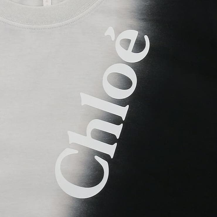 クロエTシャツカットソーリサイクルオーガニックコットンホワイトブラックレディースCHLOECHC23AJH01181905905