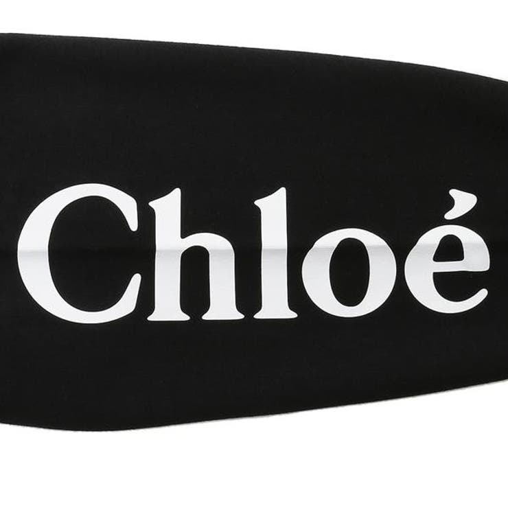 クロエパーカーフーディーリサイクルオーガニックコットンホワイトブラックレディースCHLOECHC23AJH20191905905