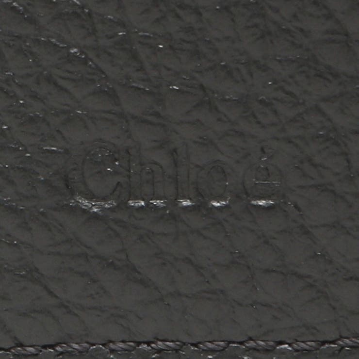 クロエ三つ折り財布アルファベットミニ財布ブラックレディースCHLOECHC21WP945F57001