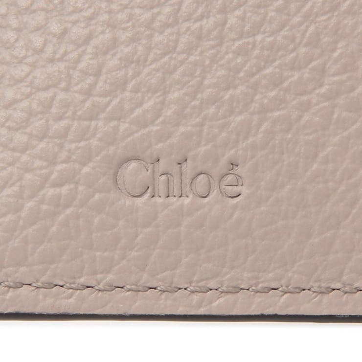 クロエ三つ折り財布アルファベットグレーレディースCHLOECHC21WP945F57084