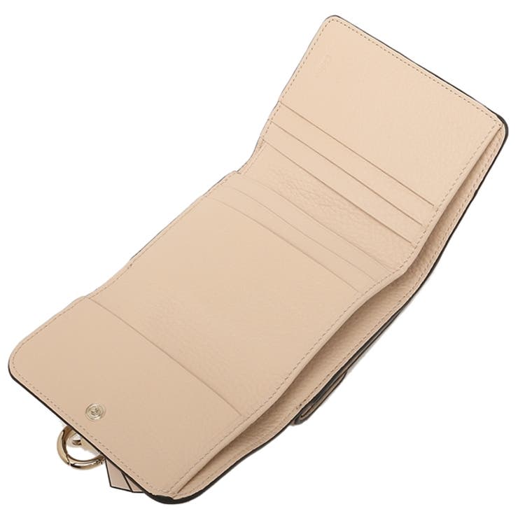 クロエ三つ折り財布アルファベットミニ財布ピンクレディースCHLOECHC21WP945F576J5
