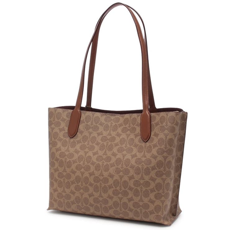 コーチ COACH トートバッグ WILLOW A4サイズ収納 カラーブロック