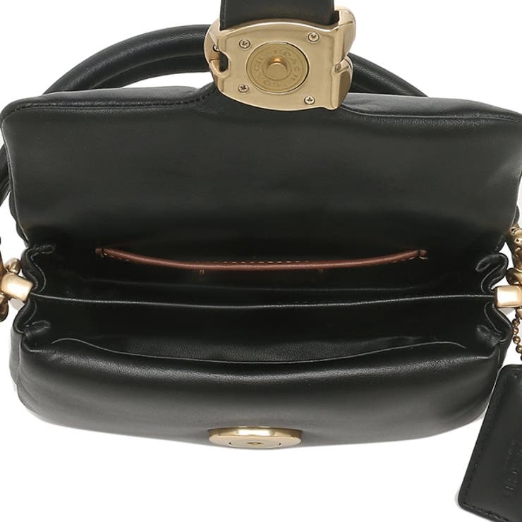 コーチショルダーバッグピローブラックレディースCOACHC3880B4BK
