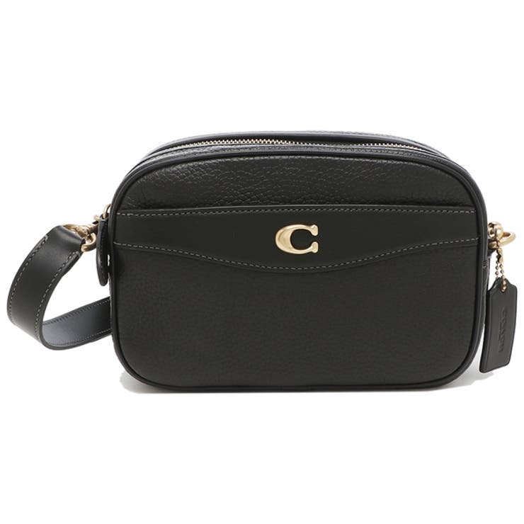 美品】COACH コーチ ショルダーバッグ ブラック レザー 黒 大容量 人間らしく