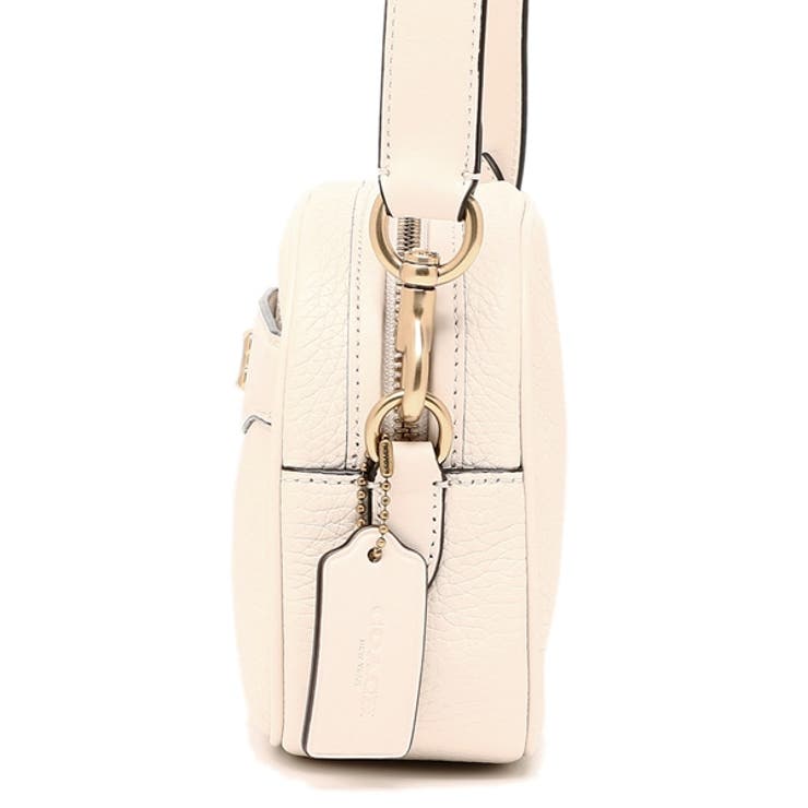 コーチショルダーバッグカメラバッグホワイトレディースCOACHCC386B4HA