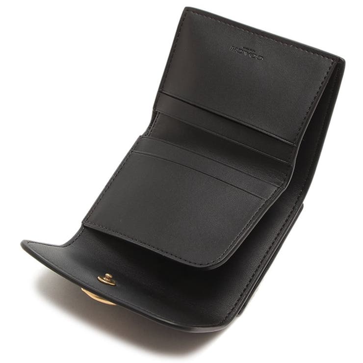 Brandol / COACH コーチ 三つ折り財布 シンプル レザー ミニ財布