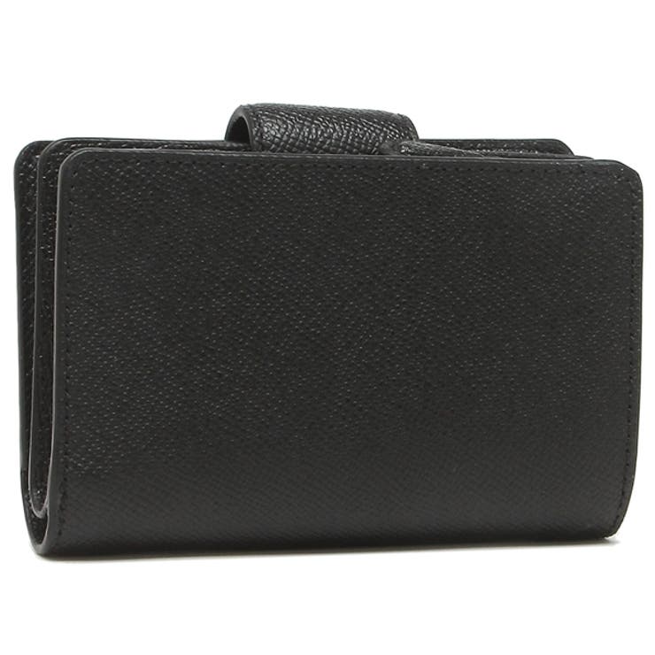 コーチアウトレット二つ折り財布ブラックレディースCOACH6390IMBLK
