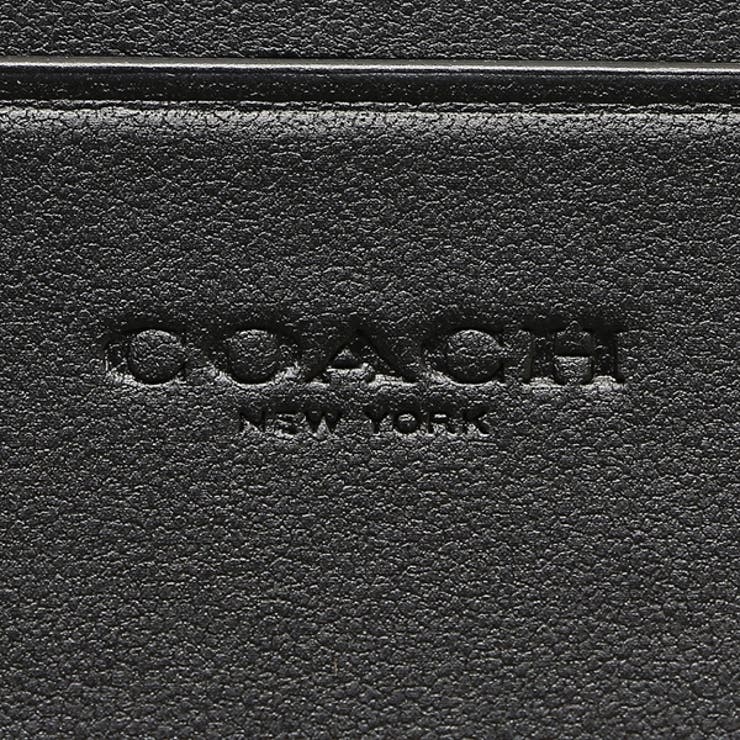 コーチアウトレット名刺入れシグネチャーブラウンブラックレディースCOACH91681IMAA8