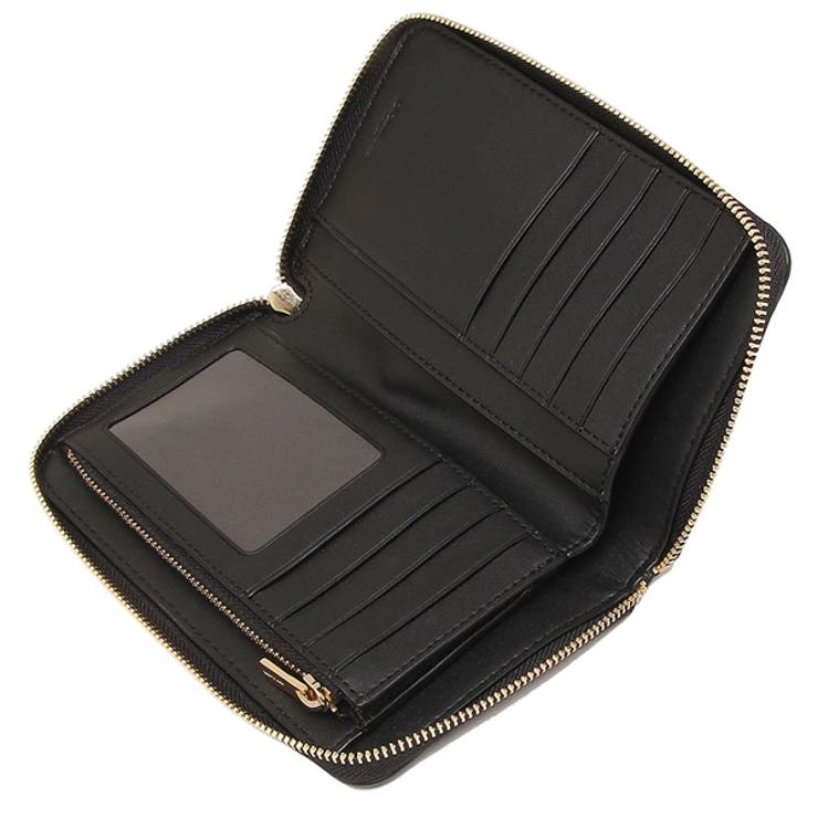 コーチアウトレット二つ折り財布ブラックレディースCOACHC4124IMBLK