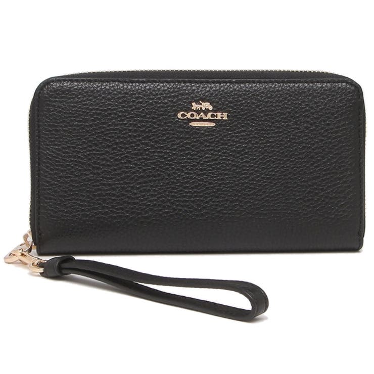 コーチアウトレット長財布ブラックレディースCOACHC4451IMBLK