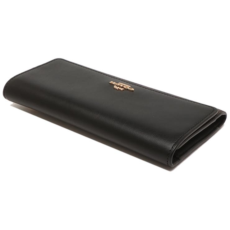 コーチアウトレット長財布シグネチャーブラウンブラックレディースCOACHC5966IMAA8