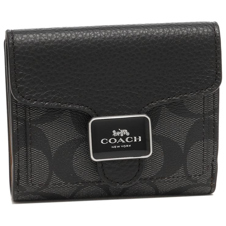 COACH コーチ 財布 レディース 2つ折り 折財布 コンパクト