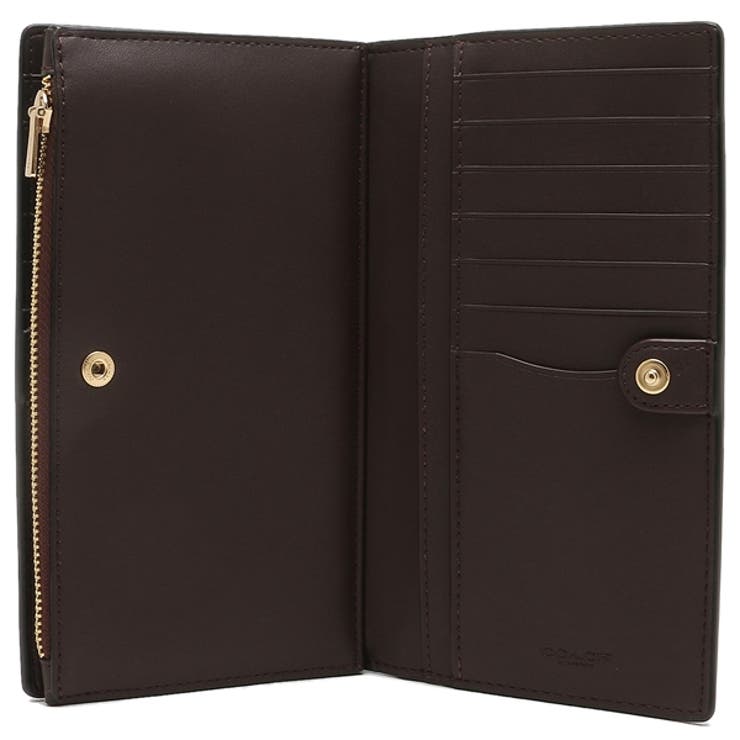 コーチアウトレット長財布ブラックレディースCOACHC8329IMBLK