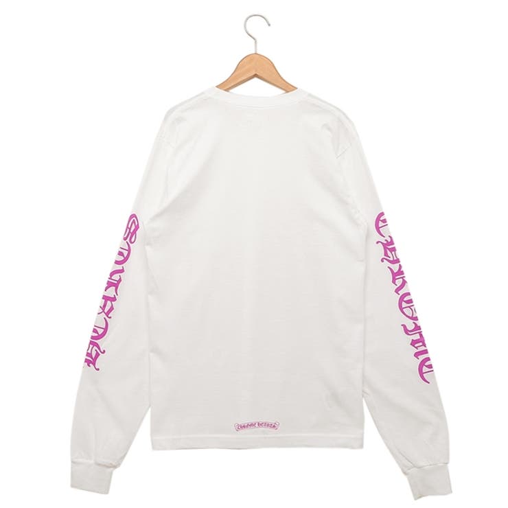 正規品 クロムハーツ ロゴ トップス / M ホワイト 長袖 スウェット ロンT クロムハーツ Chrome Hearts ロングTシャツ Lサイズ ホワイト