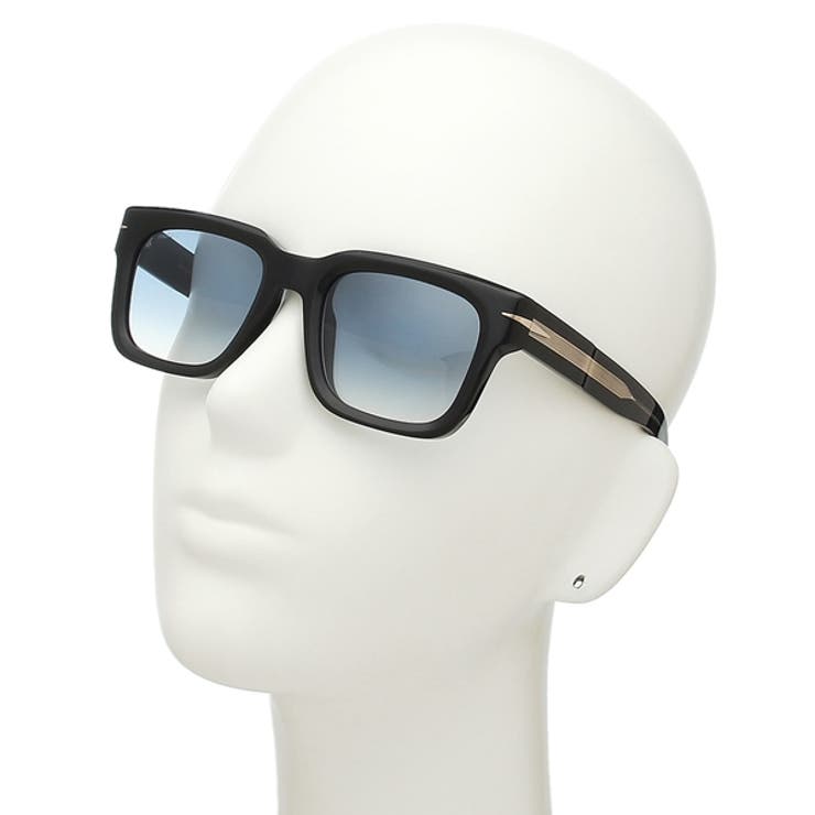 デビッドベッカムサングラスアイウェア52サイズブルーブラックメンズレディースDAVIDBECKHAMDB7100/S807F9