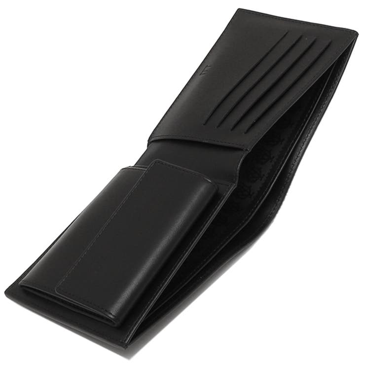 ダンヒル折財布メンズDUNHILL19F2F32AT001Rブラックシルバー