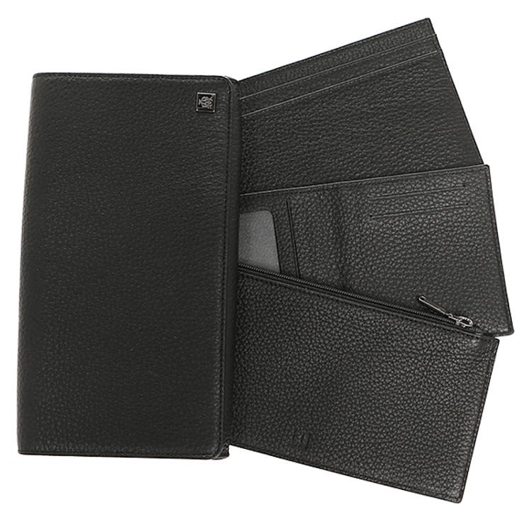 ダンヒル 財布 メンズ DUNHILL L2R445A YORK 長財布 BLACK | AXES
