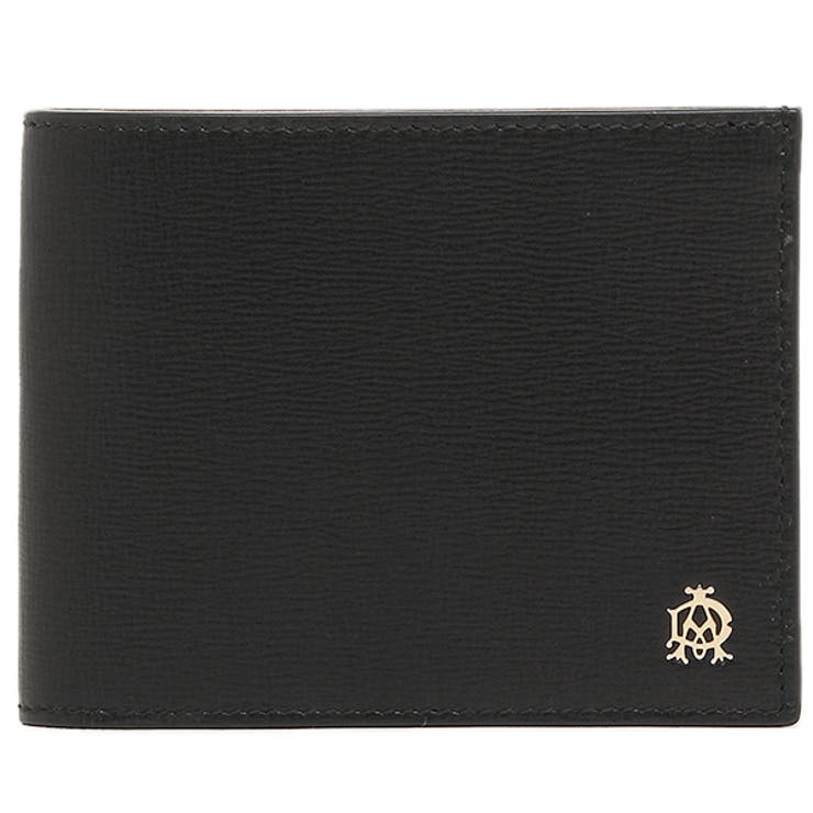 ダンヒル財布DUNHILLL2S832ABELGRAVEBILLFOLD4CC&COINPURSE2つ折り財布ブラック