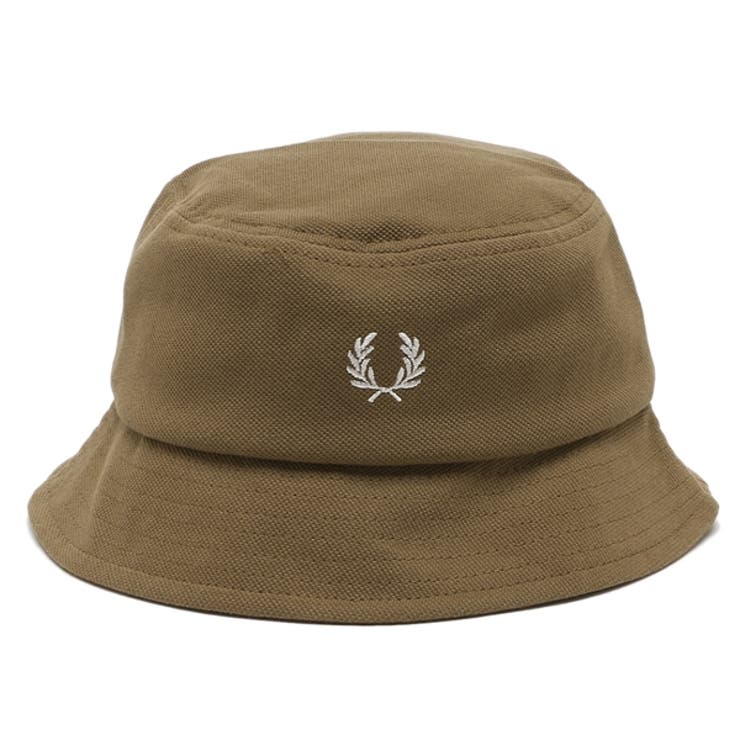 フレッドペリー帽子バケットハットブラウンメンズレディースユニセックスFREDPERRYHW6730R52
