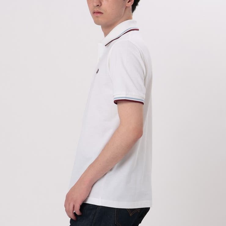 フレッドペリーシャツブラウスザフレッドペリーシャツポロシャツ鹿の子ホワイトメンズFREDPERRYM12120