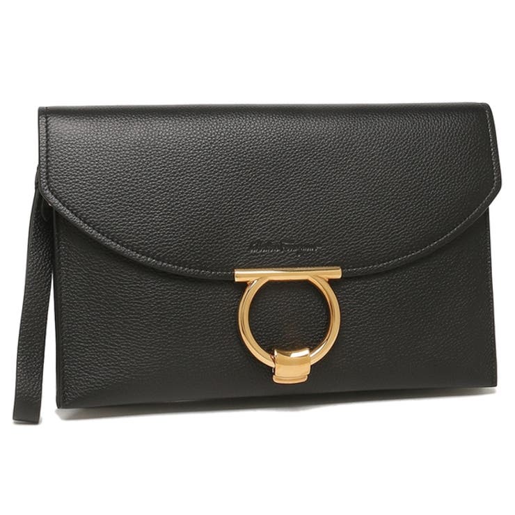 A4サイズ収納可 FERRAGAMO(フェラガモ) クラッチバッグ(メンズ