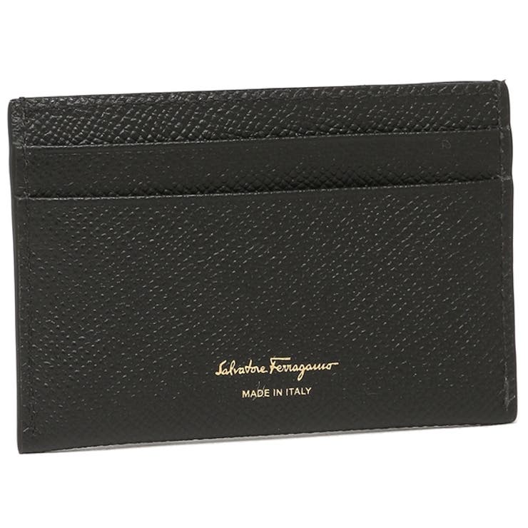 フェラガモカードケースガンチーニブラックレディースFERRAGAMO2200070742164NERO