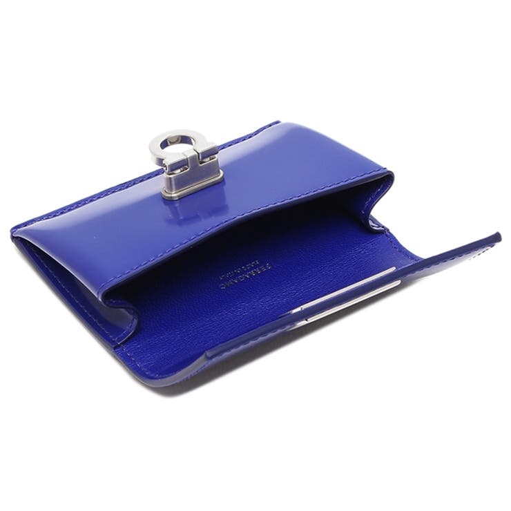 フェラガモカードケースワンダブルーレディースFERRAGAMO2204350763023