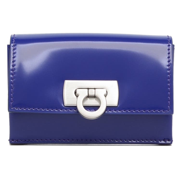 フェラガモカードケースワンダブルーレディースFERRAGAMO2204350763023