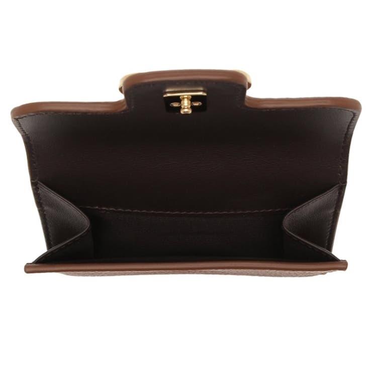 フェラガモ二つ折り財布ガンチーニブラウンレディースSalvatoreFerragamo2209610785779