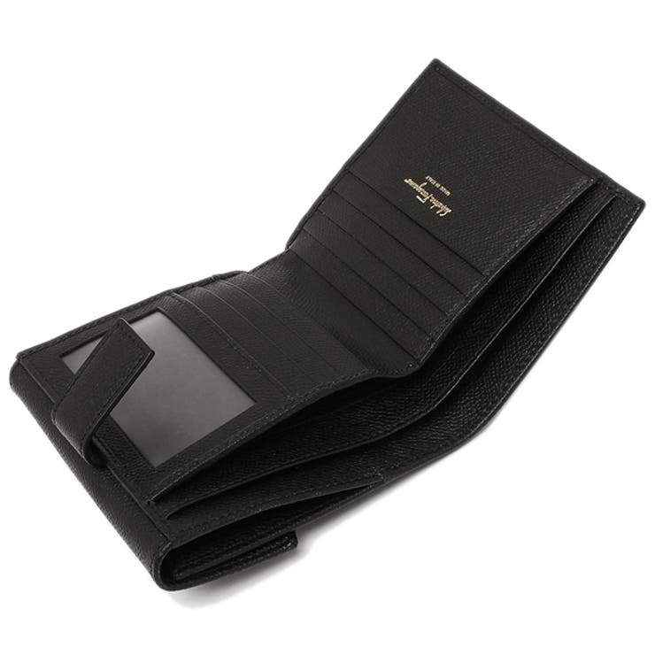 フェラガモレディース折財布FERRAGAMO22C8770673998ブラック