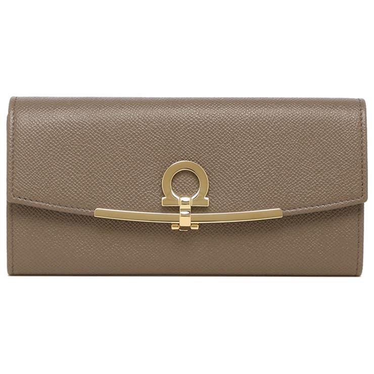 フェラガモレディース長財布FERRAGAMO22D1500714922グレージュ