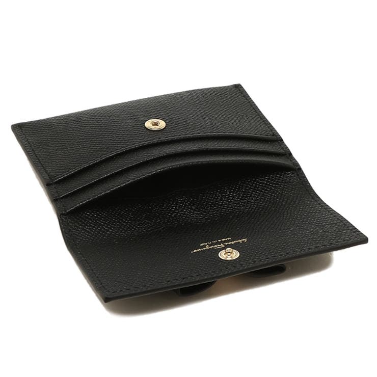 フェラガモカードケースヴァラブラックレディースFERRAGAMO22D1550683522