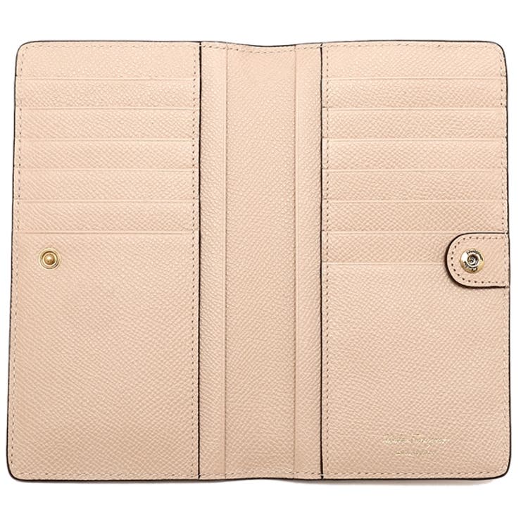 フェラガモ長財布ガンチーニベージュレディースFERRAGAMO22D7790752757