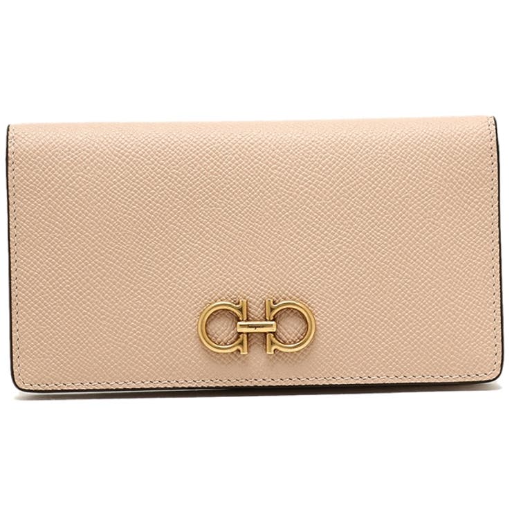 フェラガモ長財布ガンチーニベージュレディースFERRAGAMO22D7790752757