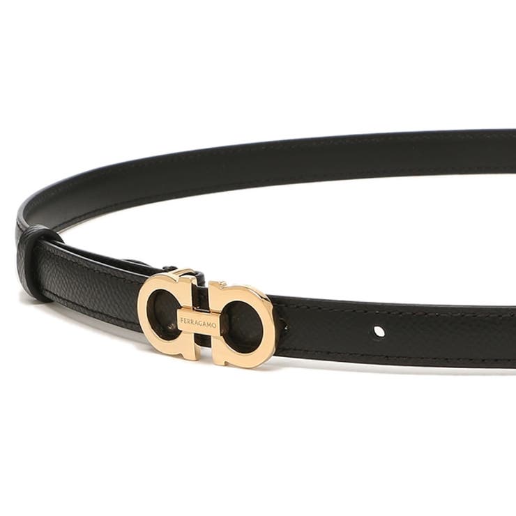 フェラガモベルトガンチーニブラックレディースSalvatoreFerragamo23B224675180