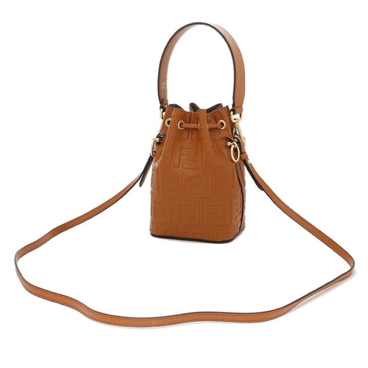 フェンディハンドバッグモントレゾールブラウンレディースFENDI8BS010A3ZGF1C6J