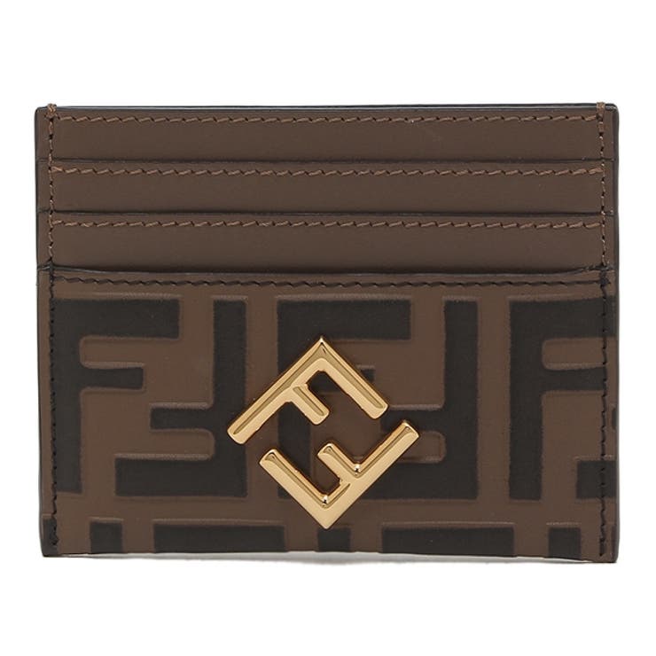 フェンディカードケース定期入れFFダイヤモンドブラウンレディースFENDI8M0445ADYMF13VK