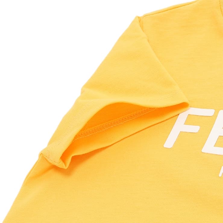 FENDI KIDS 3A（100cm） Tシャツ　ネイビー×蛍光イエロー 楽天市場】FENDI フェンディ FENDI KIDS CREWNECK T-SHIRTS T