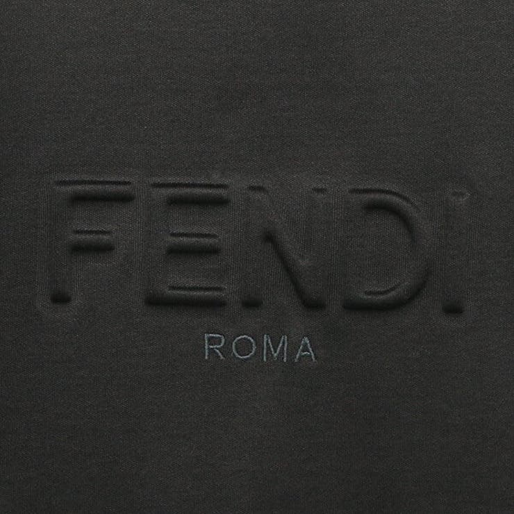 フェンディTシャツトップスロゴブラックレディースFENDIFS7254AHLSF0GME