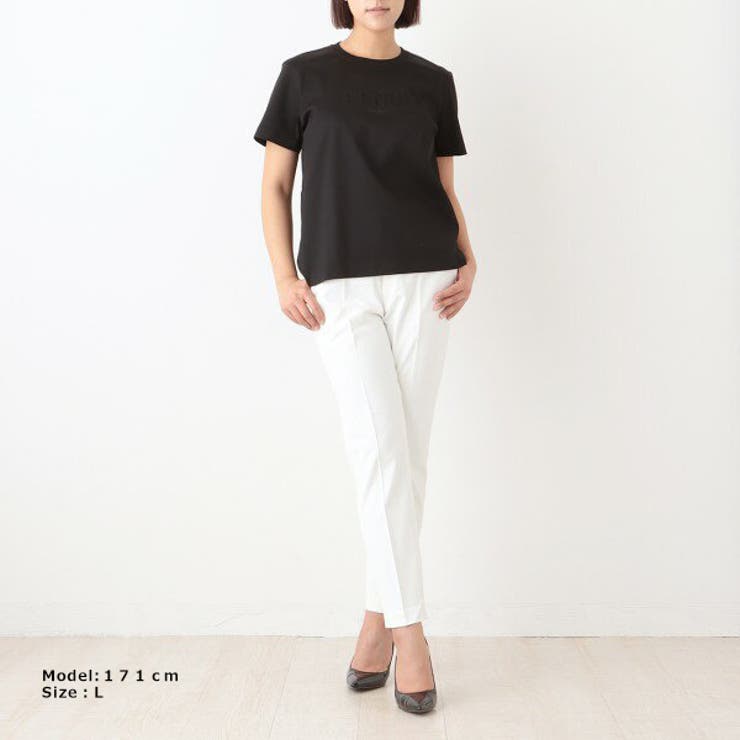 フェンディTシャツトップスロゴブラックレディースFENDIFS7254AHLSF0GME