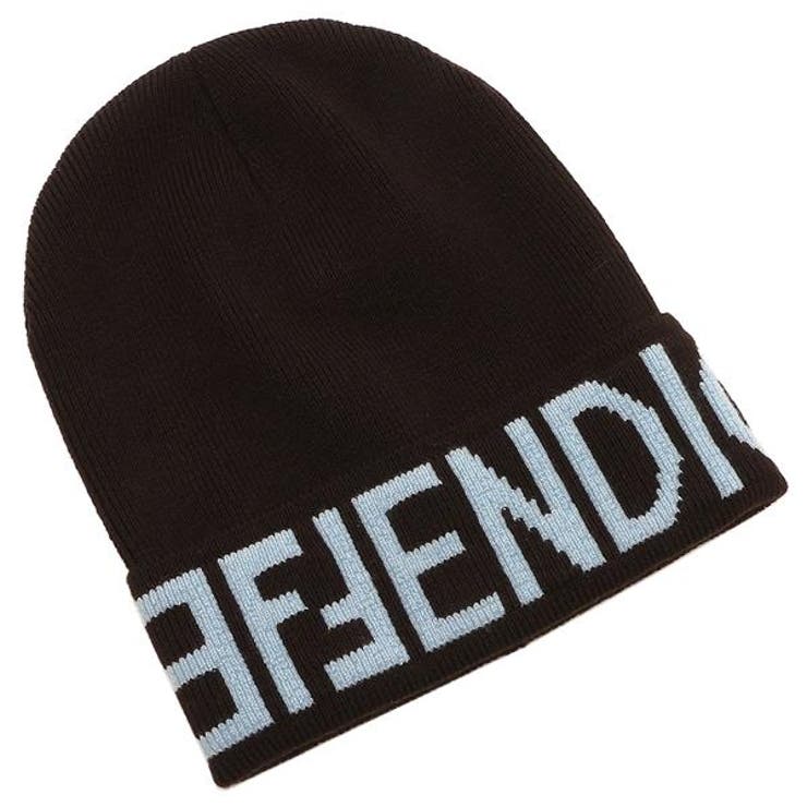 ビーニー ウール ブラック | Fendi