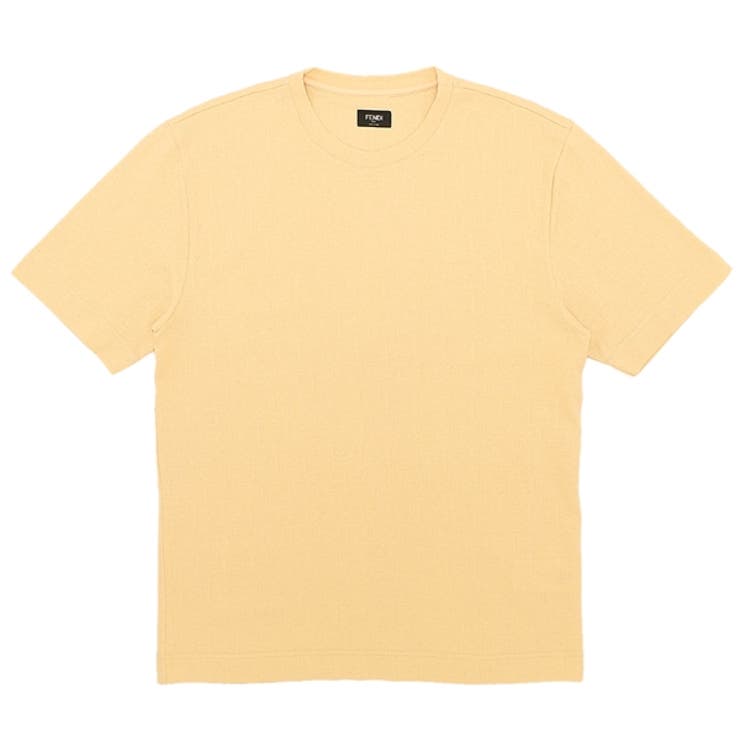フェンディTシャツトップスFFロゴベージュメンズFENDIFY0936AN1TF0PKL