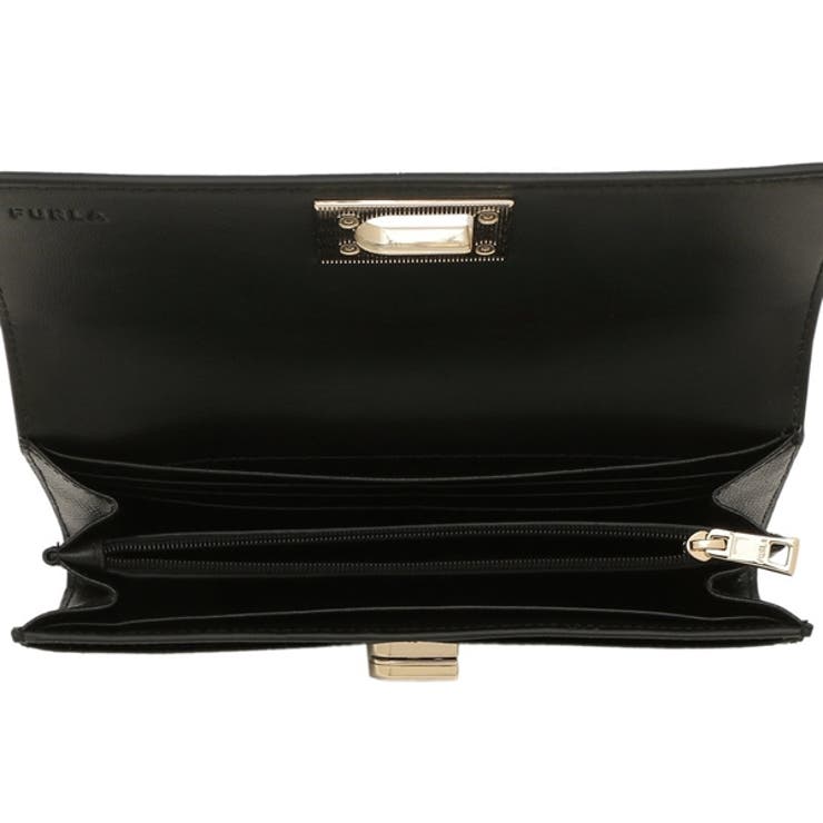 フルラ長財布ブラックレディースFURLAPCVOACOARE000O6000